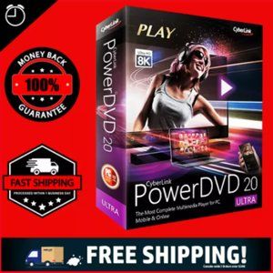 Powerdvd ULTRA Cyberlink 20 ✅ PRE-ACTIVATED 🔥